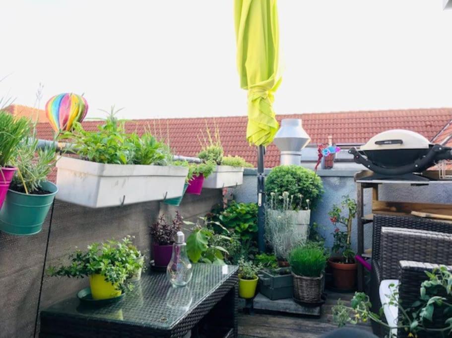 Light Flow Stylish Attic House. M. Balcony Rastatt Ngoại thất bức ảnh